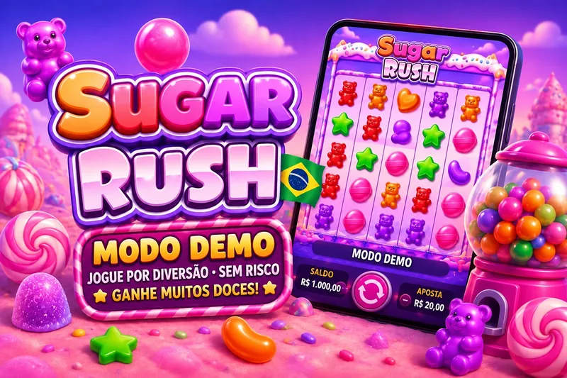 Sugar Rush no modo demo no Brasil