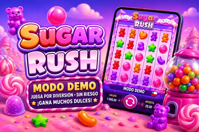Sugar Rush modo demo en Chile: juega por diversión, sin riesgo
