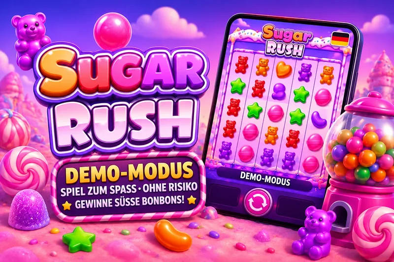 Sugar Rush Demo-Modus in Deutschland: Spiel zum Spaß, ohne Risiko
