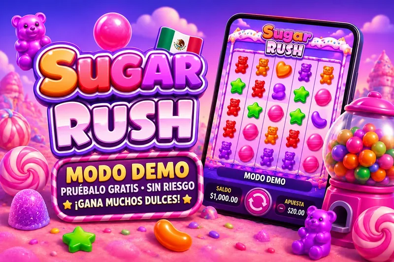 Sugar Rush en modo demo en México