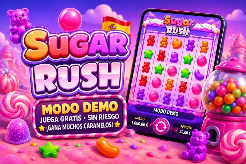 Sugar Rush en modo demo en España