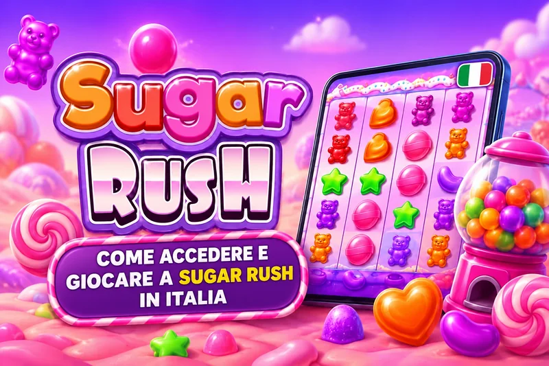 Sugar Rush login e registrazione in Italia