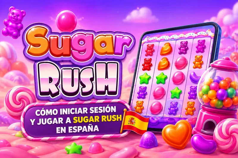 Sugar Rush login y registro en España